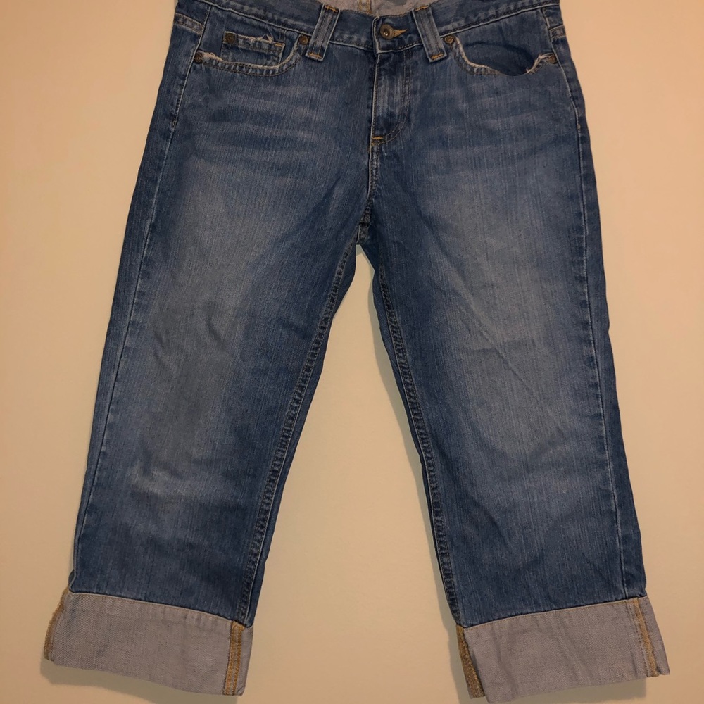 Old Navy Vintage Cropped Jeans 8